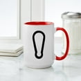 thumbnail image 4 of CafePress - Carabiner Icon Large Mug - 15 oz Ceramic Large White Novelty Mug, 4 of 4