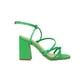 thumbnail image 1 of Zapatillas Mujer Casuales Tacón Bloque Tiras Head Over verde 22 Head Over Heels 7703, 1 of 5