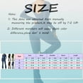 thumbnail image 2 of TAIAOJING Women's Long Sleeve Bodysuit Womens Open Back Long Sleeve Flared Bottom Pants Romper Bodycon Jumpsuit Yoga Rompers, 2 of 6