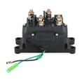 thumbnail image 1 of ATV Electric Winch Relay, IP67 Sturdy Easy To Install 250A Stable Winch Start Relay ABS Brass  For Garden Tractor For Beach Cart, 1 of 8