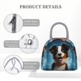 thumbnail image 4 of Disketp Playful Smile Cute Dog Bolsa Térmica para Almuerzo, Lonchera con Abertura Amplia y Gran Capacidad, Organizador Reutilizable para Mujeres, Hombres y Adultos, 4 of 6
