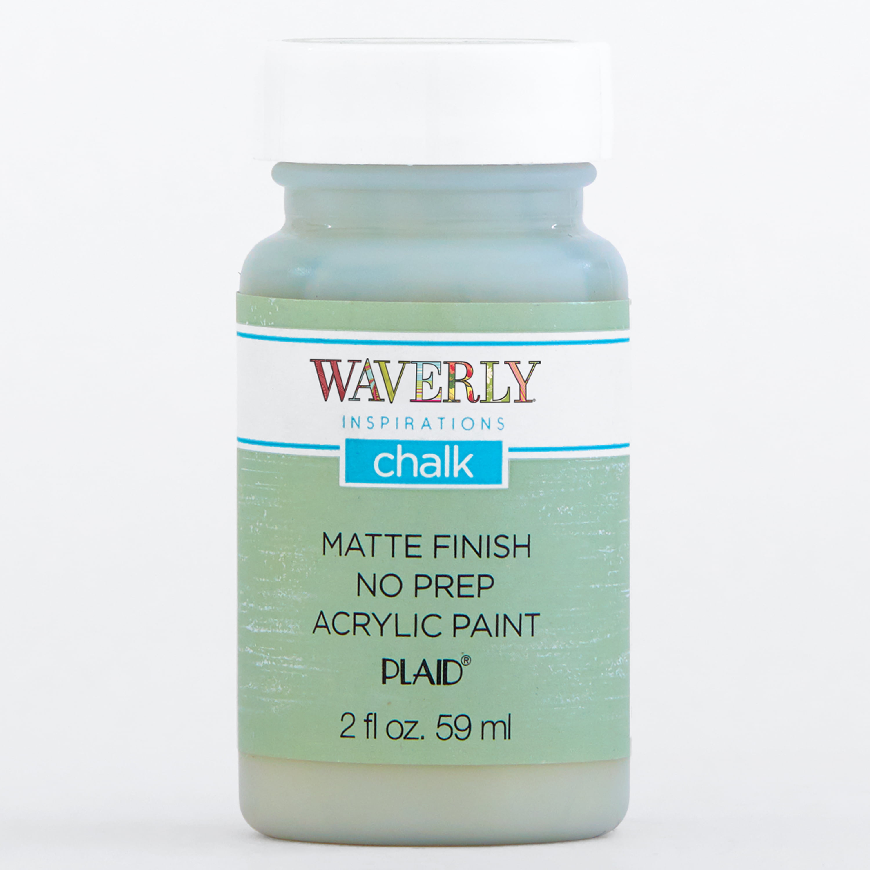 Waverly Inspirations 60885E Chalk Paint, Ultra Matte Finish, Celery, 2