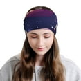 thumbnail image 5 of KLL Planet Pastel Galaxy Pirnt Wicking Running Beanie Head Wrap Cycling Bandana for Men Women, 5 of 8