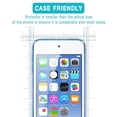 thumbnail image 2 of Vultic [3 Pack] Screen Protector for iPod Touch 7th / 6th / 5th Gen [Case Friendly], Tempered Glass Film Cover, 2 of 5