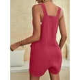 thumbnail image 4 of SIEANE Womens Jumpsuits Casual Summer Loose Fit Adjustable Straps Romper with Pockets S-XXL, 4 of 4