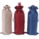 thumbnail image 1 of Paquete de 6 fundas reutilizables de arpillera para botellas de vino tinto y champán con cordón Rojo Verde, 1 of 2