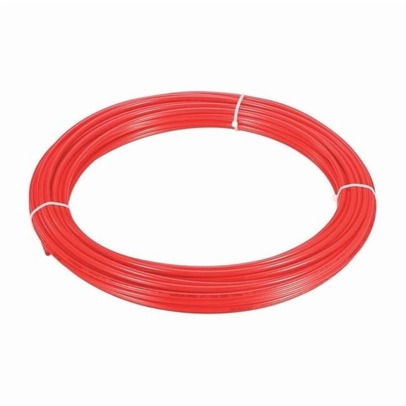 Manufacturer Varies Tubing,1/4" OD,Nylon,Red,100 Ft 2VDW9