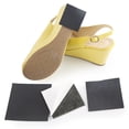 thumbnail image 2 of 6 pares de calcomanías cuadradas antideslizantes para zapatos Plantillas de tacón alto Calcomanías resistentes al desgaste Tamaño L Negro, 2 of 5