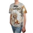 thumbnail image 4 of Happy Anniversary Dachshund Celebrates Wedding Love Family Party All Over Print 3D Shirt Unisex Merch Wiener Dog Lover Gifts Idea - 01015, 4 of 6