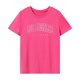thumbnail image 1 of Camiseta para Mujer Verano Cuello Redondo Camisa para Calle Mujer Regalo del Día de San Valentín Rosa Rosa, 1 of 7