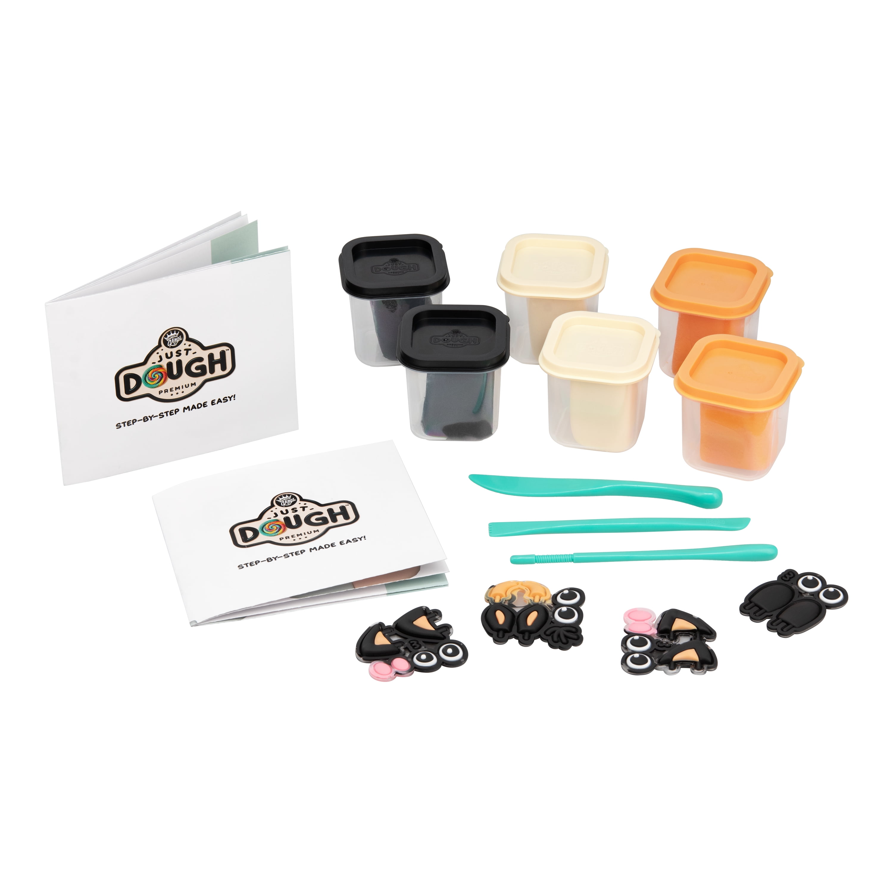 Compound Kings, Just Dough, Play Dough, Cow Character Pack, Multicolor, Children Ages 3+