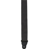 D'Addario 75mm Polyester Guitar Strap Black
