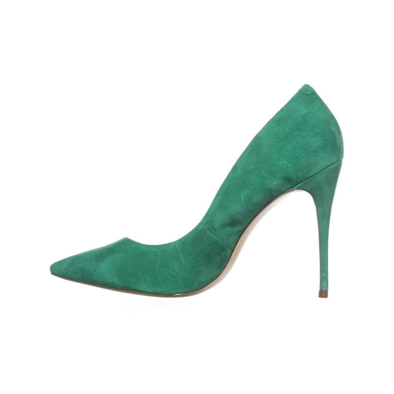 STEVE MADDEN Daisie Pumps size online 6 in Green Suede