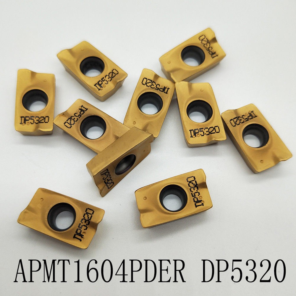 10x APMT1604PDER Carbide Inserts – Milling Inserts For BAP400R Cutter – ZIMI, Superior Quality