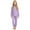 Purple, variant on Byoo Big Girl Outfit Set Ribbed Solid Long Sleeve Pullover Top Pants Knitted Sleepwear Soft Breathable Homewear