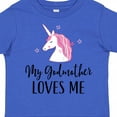 thumbnail image 4 of Inktastic Godmother Loves Me Unicorn Girls Girls Toddler T-Shirt, 4 of 5