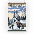 thumbnail image 2 of Nederland, Colorado, Snowman Scene (12x18 Wall Art Poster, Room Decor), 2 of 3