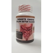 Parasite Cleanse DETOX Liver Colon Yeast Killer Pills All Natural detox candida 100 Capsule