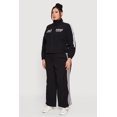thumbnail image 4 of Women's Plus Size Not Now Embroidered Windbreaker, 4 of 5