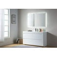 thumbnail image 4 of Vanity Art 48 Inches Single Sink Floor Mounted Bathroom Vanity Set 2 Drawers Storage Cabinet with White Engineered Top Undermount Rectangle Sink, 4 of 8