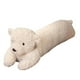 thumbnail image 1 of Almohada de peluche con forma de oso FEEZUSH, 89 cm de largo, color blanco suave, 1 of 6