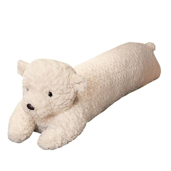 Almohada de felpa FEEZUSH Bear de 120 cm de largo para regalo de cumpleaños para niños