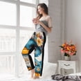 thumbnail image 5 of Sikiie Cute Sunflower Blue Duck Women’s Ultra-Soft Comfy Lounge Pants Sleepwear Comfy Lounge Pants Drawstring Sleep Bottoms with PocketsLarge, 5 of 6