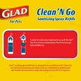 thumbnail image 6 of Glad Sanitizing Spray Refills - 2 Pack for Clean & Go Waste Bag Dispenser, 6 of 6