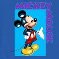 thumbnail image 2 of Toddler's Mickey & Friends Glossy Mickey  Graphic Tee Royal Blue 5T, 2 of 3