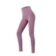 thumbnail image 4 of Pantalones elásticos de yoga Pantalones deportivos delgados Levantamiento de cadera de cintura alta, Cameo Brown, M Inevent AP1024-02B, 4 of 7