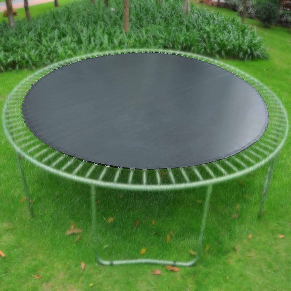 Trampoline Jumping Mat Replacement 13.3' For 15ft Round Frame 96 Ring 7" Spring