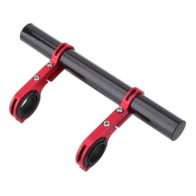 Greensen Bicycle Double Handlebar Bracket Extension Mount Holder for Bike Light Flashlight Speedometer, Bicycle Extension Mount, Handlebar Extended Bracket