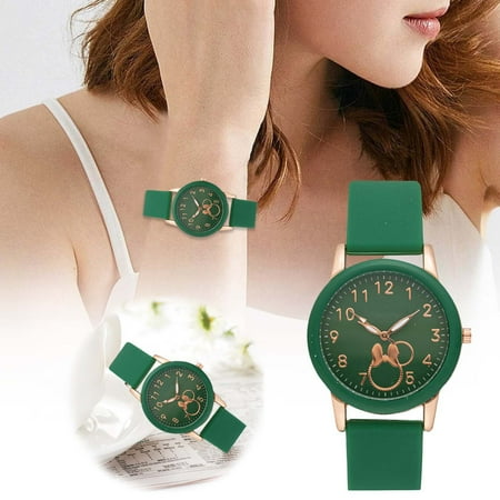 

Popular Silicone Fashionable Colorful Rabbit Pattern Girl Boy Student Sports Casual Fashion Watch