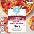 thumbnail image 1 of Martha Stewart Pepperoni & Pickled Pepper Pizza, Stone-Baked Pizza made with Hand-Stretched Sourdough Crust, 440 g, 1 of 6