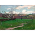thumbnail image 2 of Jan Stanislawski 14x11 Gold Ornate Wood Frame and Double Matted Museum Art Print Titled - Spring (1903), 2 of 4