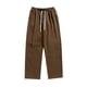 thumbnail image 2 of Pantalones largos para hombre, estilo exterior, moda, gruesos, lisos, informales, con cintura elástica y bolsillos, cargo, 2 of 4