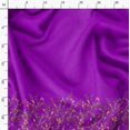 thumbnail image 3 of Soimoi polyester Crepe Fabric Leaves & Berries Panel Printed Craft Fabric by the Yard 42 Inch Wide, 3 of 5