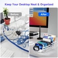 thumbnail image 5 of 320W Charging Station for Multiple Devices, 10 Ports Fast Multi-Device Charger Organizer Compatible with MacBook Pro Laptop, iPhone, Android, Ipad, Tablet, Kindle, Family Multi-Device Charging Dock, 5 of 9