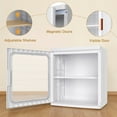 thumbnail image 5 of VECELO Bathroom Storage Cabinet with Movable Wheels, Foldable Storage Cabinets with 2 Drawers and 1 Cabinet, Adjustable Shelf, Narrow Bathroom Storage Organizer for Small Spaces, Kitchen,White, 5 of 12