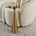 thumbnail image 2 of (2 pack) Better Homes & Gardens Truitt Drink Table, Gold, 2 of 7