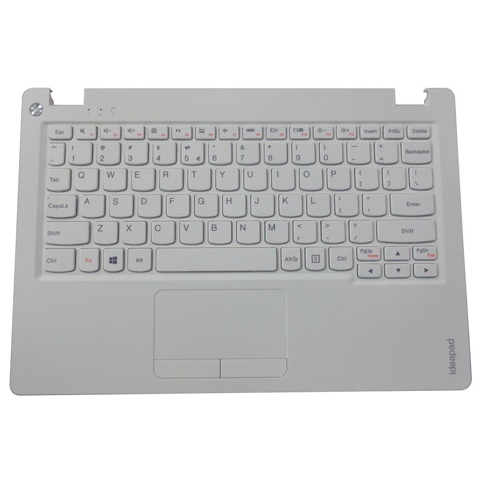 Lenovo IdeaPad 100S11IBY White Palmrest w/ Keyboard & Touchpad