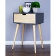 thumbnail image 5 of heather ann creations euro single drawer end table, 5 of 10