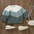 thumbnail image 3 of Bébé Fille Garçon Tricot Pulls Manches Longues Chaud Pulls Sweatshirts Tops, 3 of 7