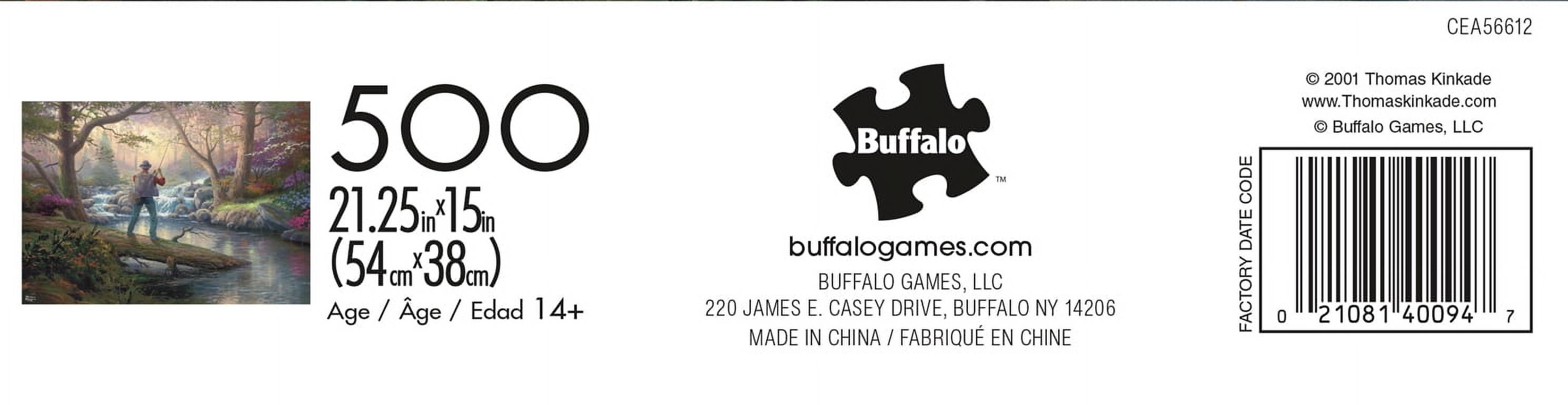 Buffalo Games Doesn't Get Much Better 500-Piece Interlocking Jigsaw Puzzles for Adults Ages 14+