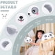 thumbnail image 2 of 8 inch Cute Panda Plush Stuffed Squishy Animal Cylindrical Body Pillow,Super Soft Cartoon Hugging Toy Gifts for Bedding, Kids Sleeping Kawaii Pillow, 2 of 4