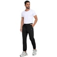 thumbnail image 6 of Little Donkey Andy Men's Ultra-Stretch Pants Breathable Quick Dry Lightweight Pants for Active Travel Hiking Black XXL, 6 of 7