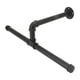thumbnail image 5 of Perchero de ropa de tubo de hierro Perchero de montaje en pared con soporte de carga grande Estilo industrial Estructura firme negra a prueba de herrumbre para baño de dormitorio ANGGREK Otros, 5 of 7