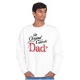 thumbnail image 5 of Fathers Day The Original Classic Dad Men's Crewneck Sweatshirt Brisco Brands X, 5 of 6