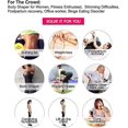 thumbnail image 4 of Shaper En Latex 3 Crochets Pour Femmes (noir Xl), Shaper De Poitrine Serr, Entranement Sportif Bande Abdominale En Caoutchouc D'os En Acier, 4 of 4