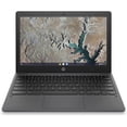 thumbnail image 1 of Reacondicionado, HP Chromebook 11.6" Reacondicionada, MediaTek MT8183 , 4GB, 64GB eMMC, Chrome OS, gris ceniza HP pantalla HD antirreflejos, 1 of 5